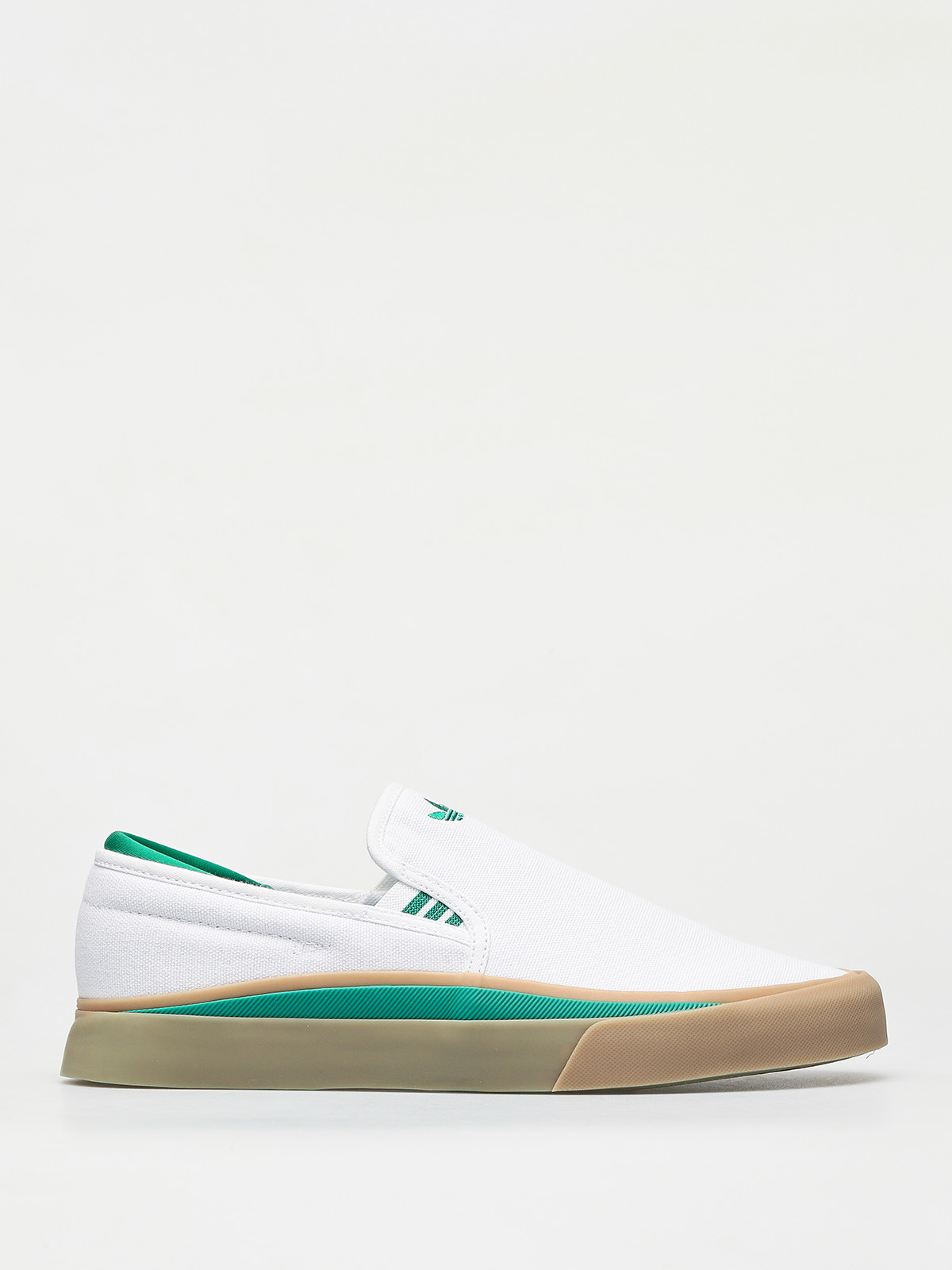 Buty adidas Sabalo Slip (ftwr white/bold green/gum4)