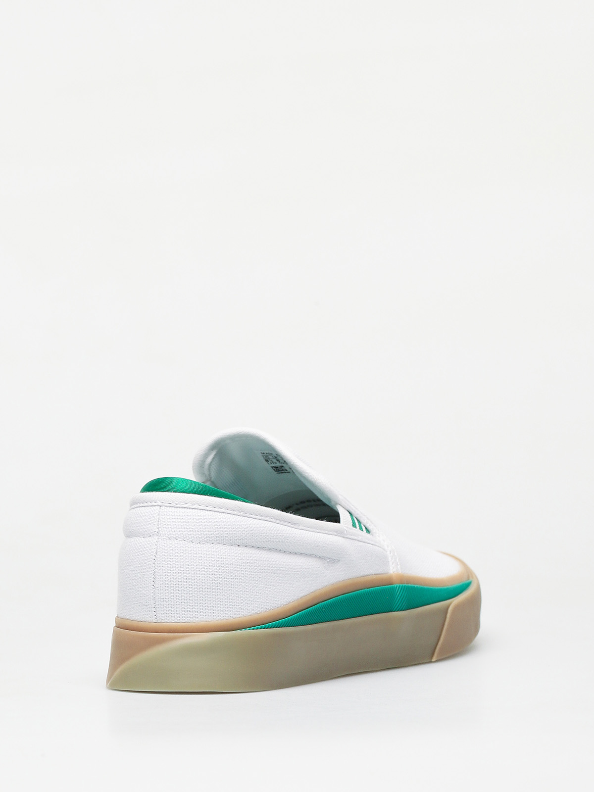 Buty adidas Sabalo Slip (ftwr white/bold green/gum4)