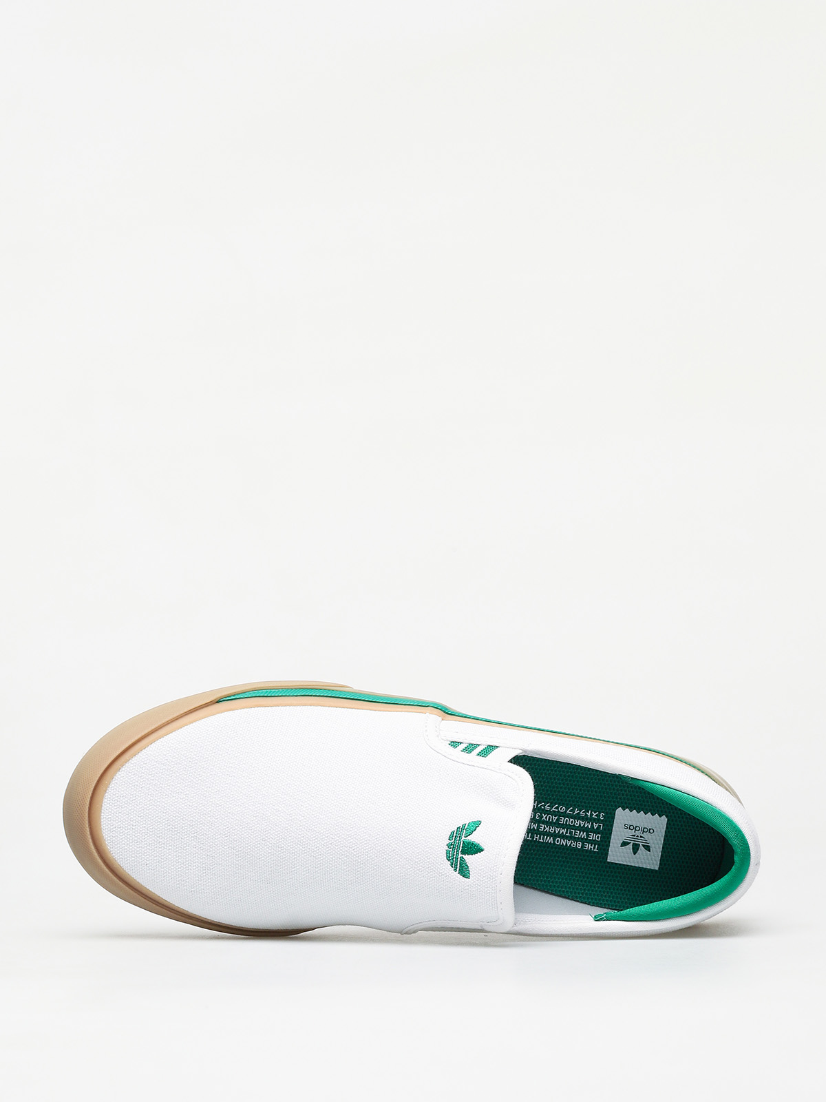 Buty adidas Sabalo Slip (ftwr white/bold green/gum4)