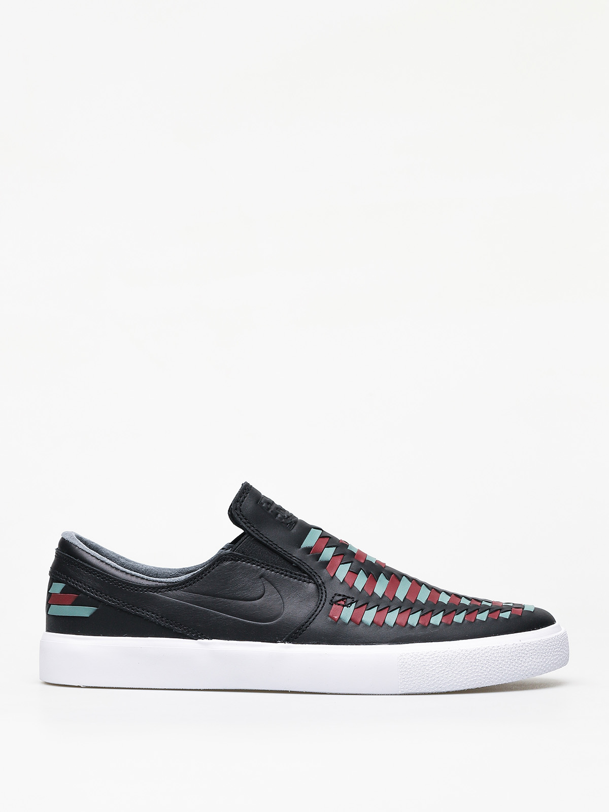 Buty Nike SB Zoom Janoski Slip Rm Crafted (black/black bicoastal team red)