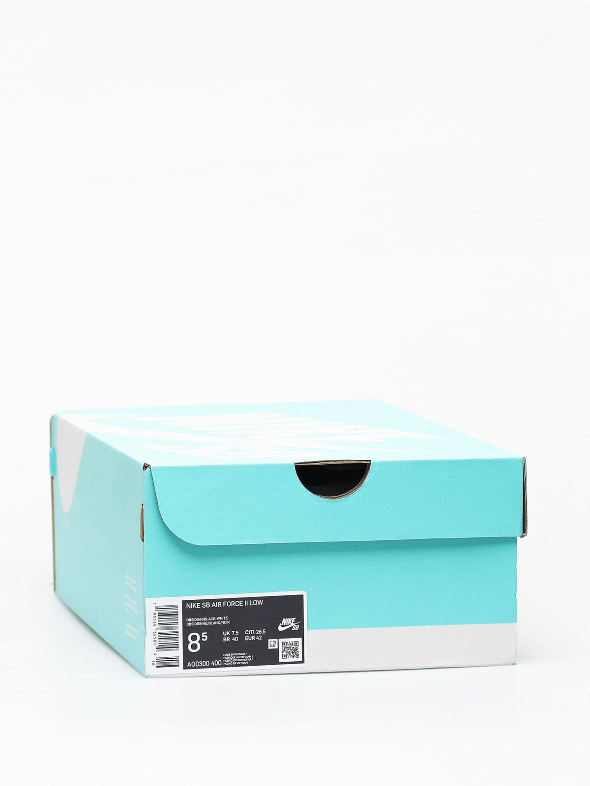 Buty Nike SB Air Force II Low (obsidian/black white celestial gold)