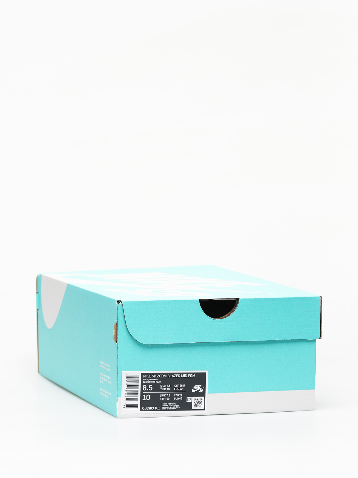 Buty Nike SB Zoom Blazer Mid Prm (white/team red)