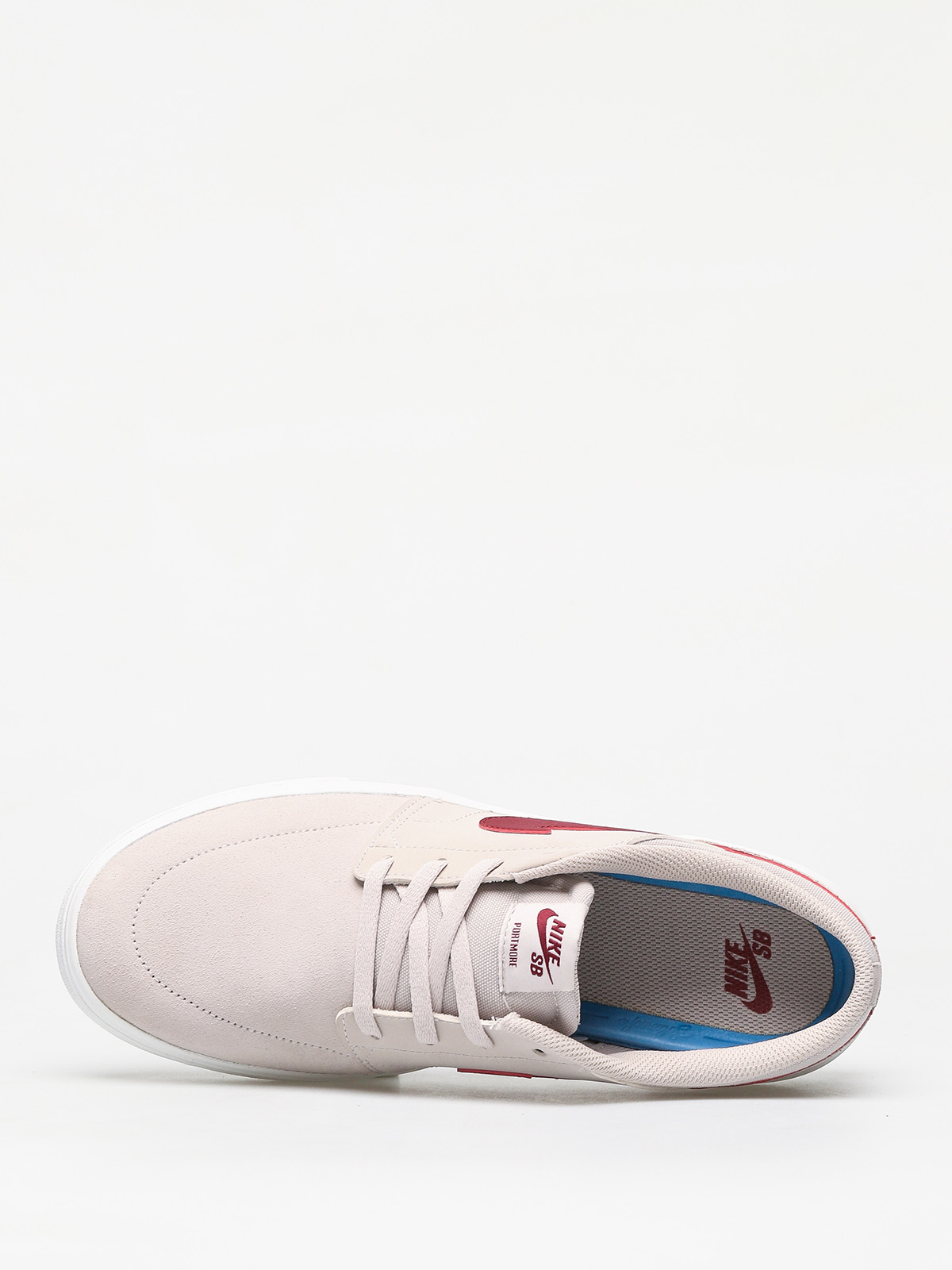 Buty Nike SB Solarsoft Portmore II (desert sand/team red summit white black)