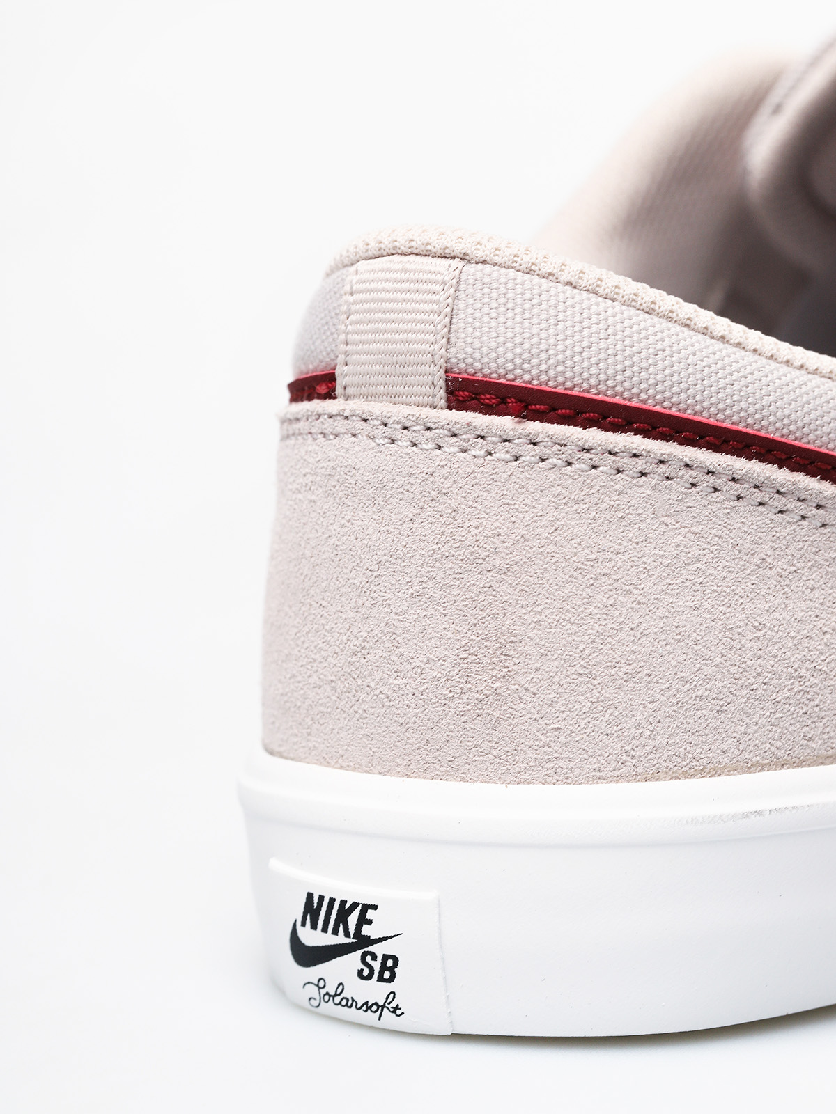 Buty Nike SB Solarsoft Portmore II (desert sand/team red summit white black)