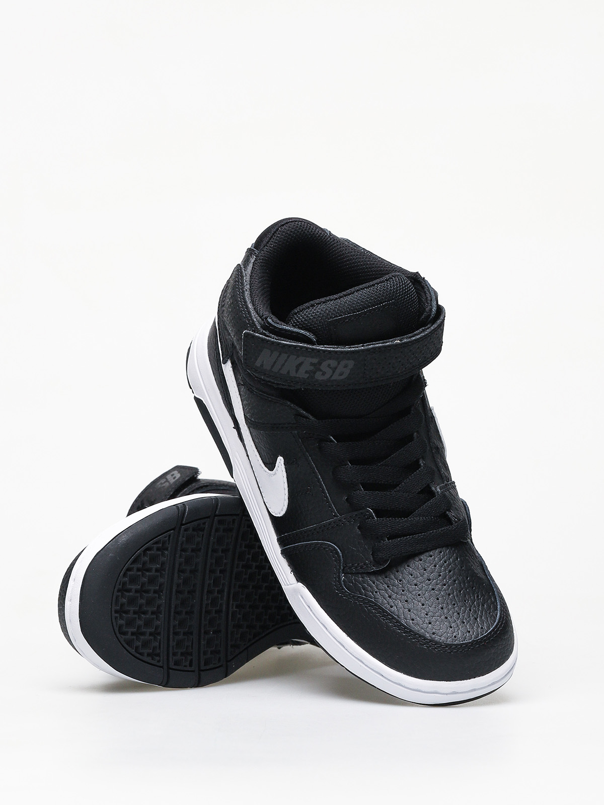 Buty Nike SB Mogan Mid 2 Jr Gs (black/white)