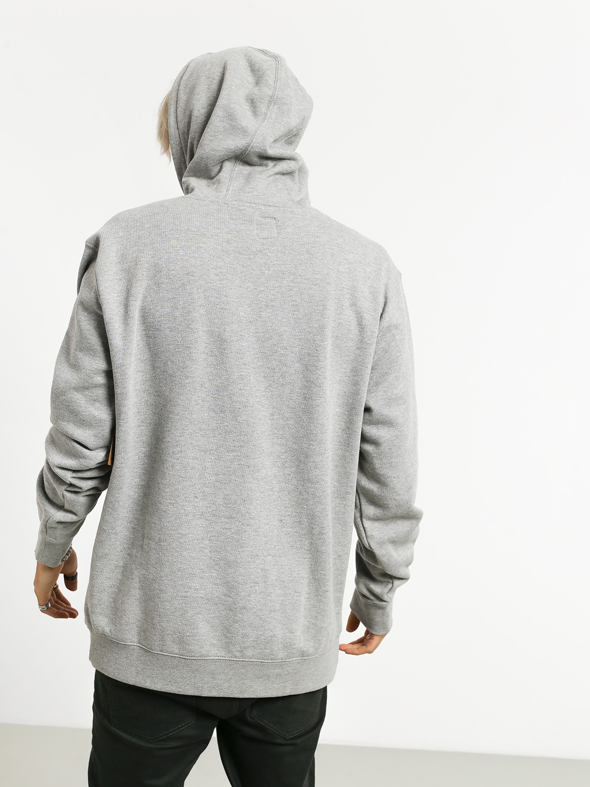 Bluza z kapturem Vans Basic HD (cement heather)