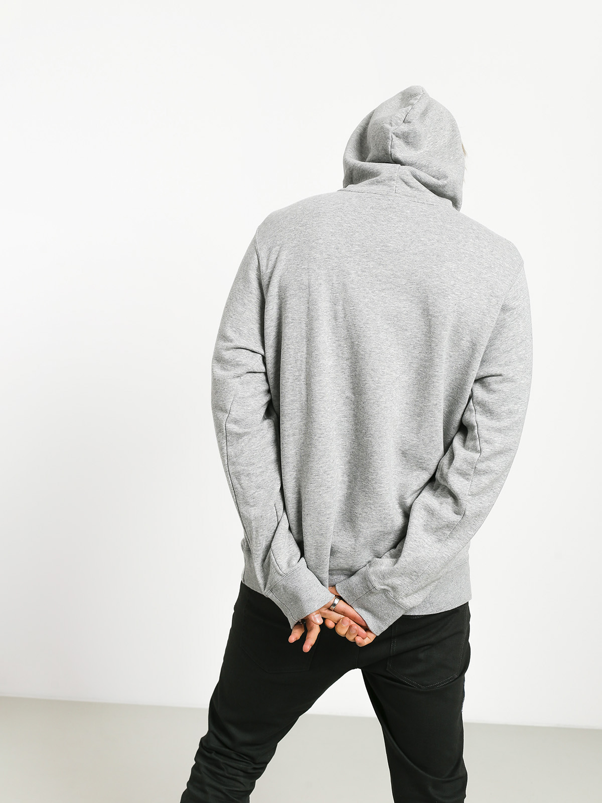 Bluza z kapturem Nike SB Washed Icon HD (dk grey heather/summit white/bicoastal)