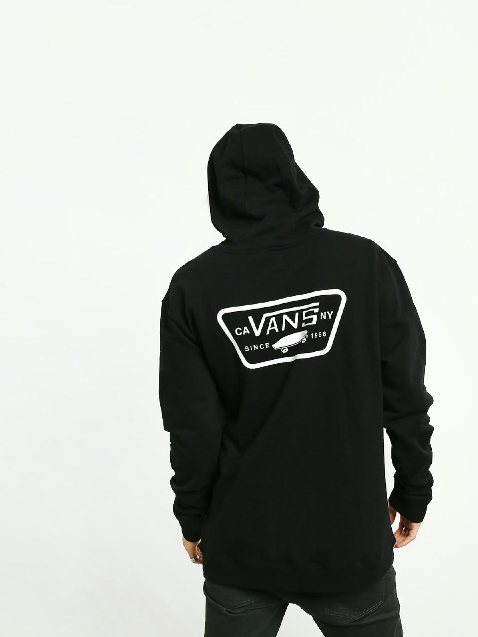 Bluza z kapturem Vans Full Patched HD (black)