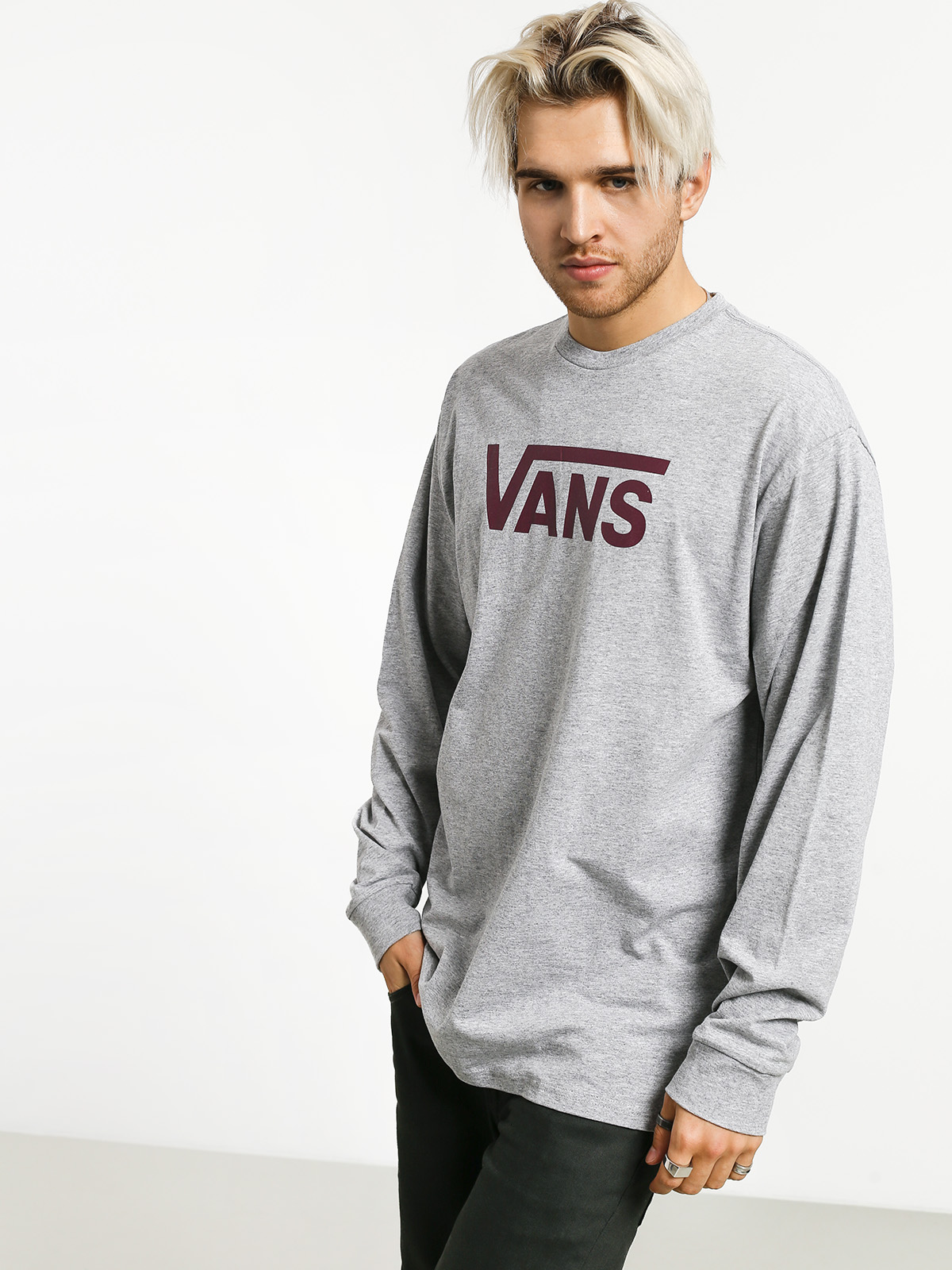 Longsleeve Vans Classic (athletic heather)