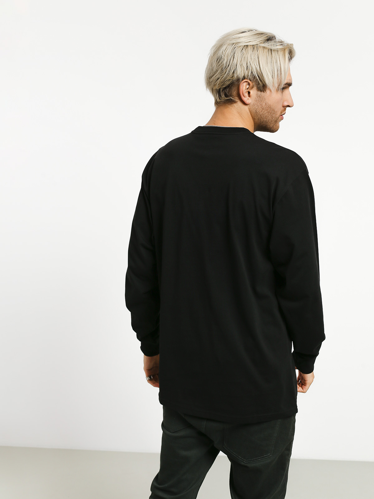 Longsleeve Vans Left Chest Hit (black/white)