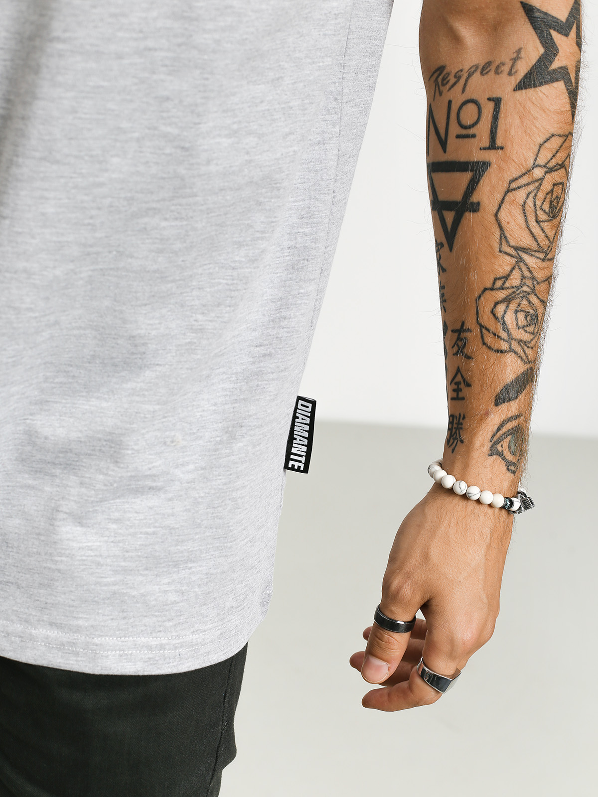T-shirt Diamante Wear Basic (grey)