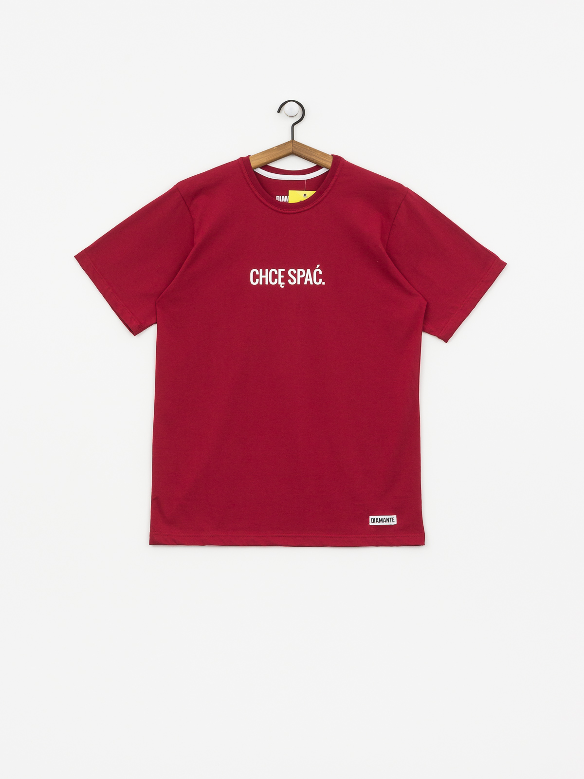 T-shirt Diamante Wear Chcę Spać (burgundy)