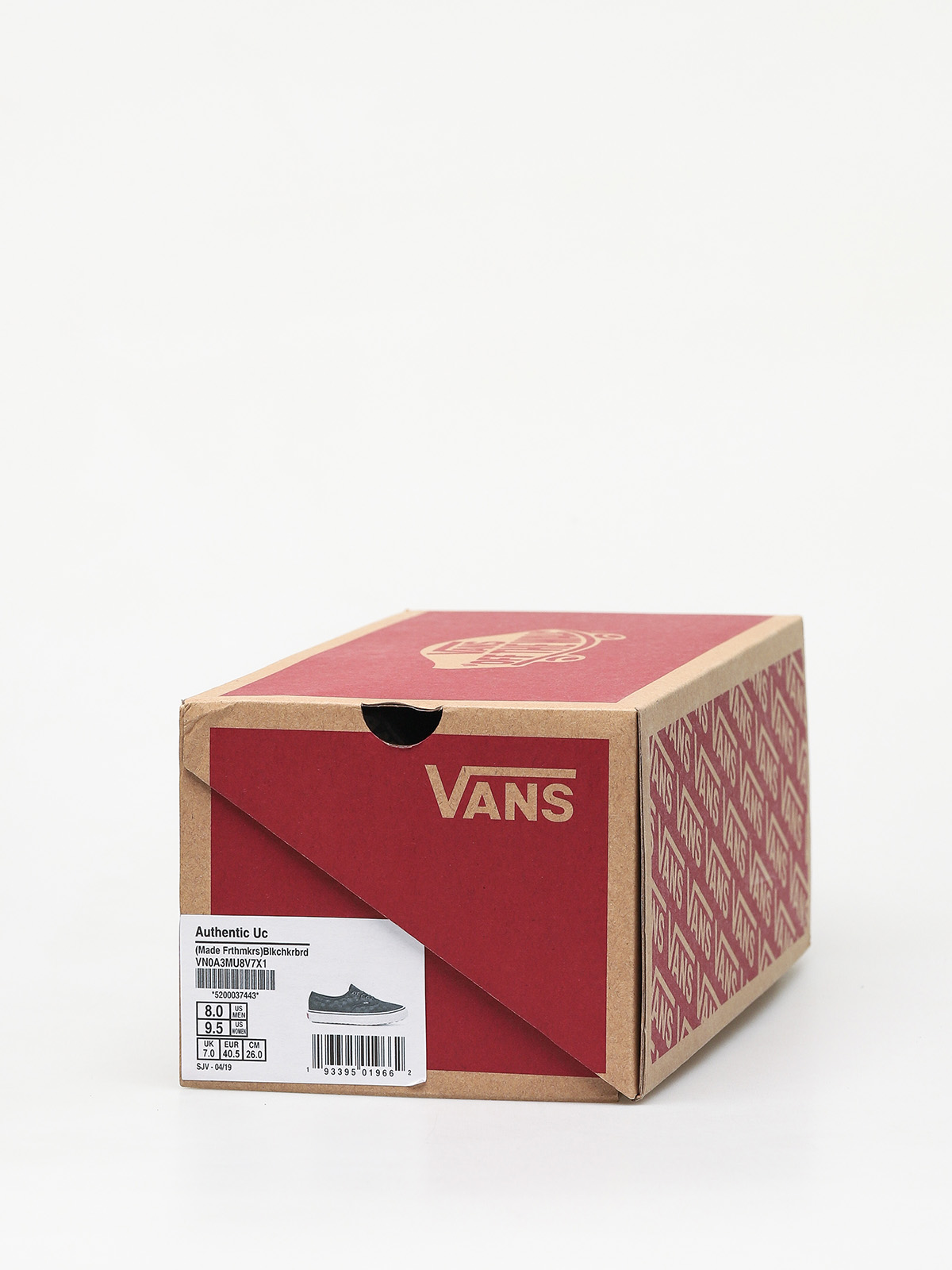 Buty Vans Authentic (made for the makers/black checkerboard)