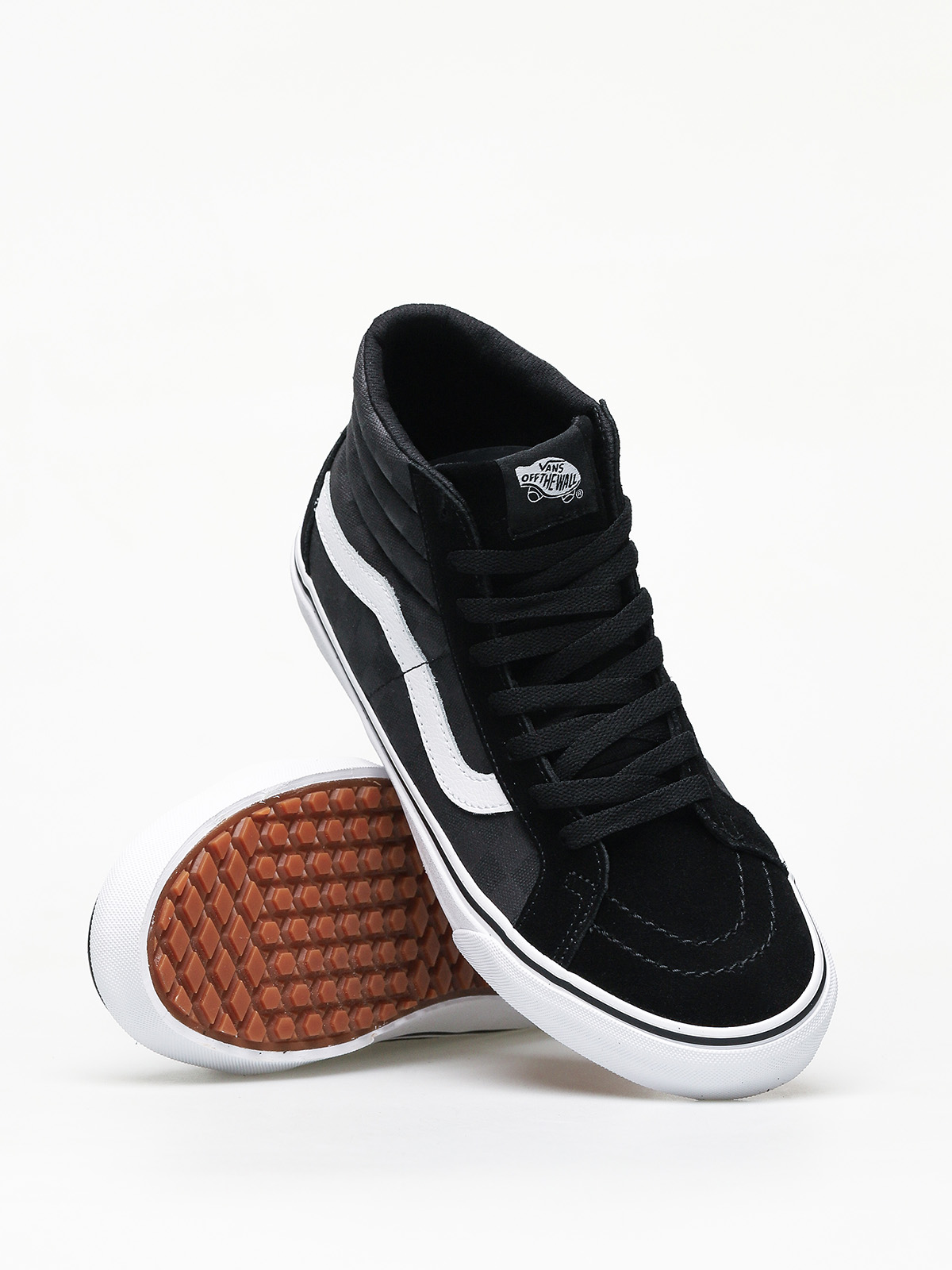 Buty Vans Sk8 Hi Reissue (made for the makers/black/checkerboard)