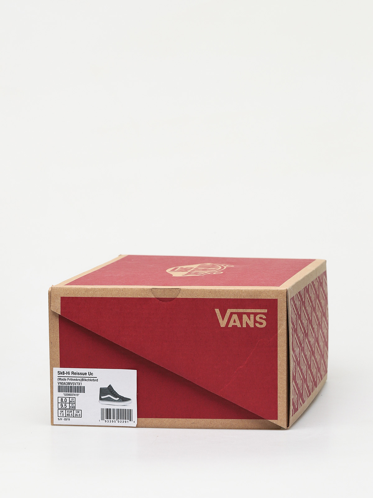 Buty Vans Sk8 Hi Reissue (made for the makers/black/checkerboard)
