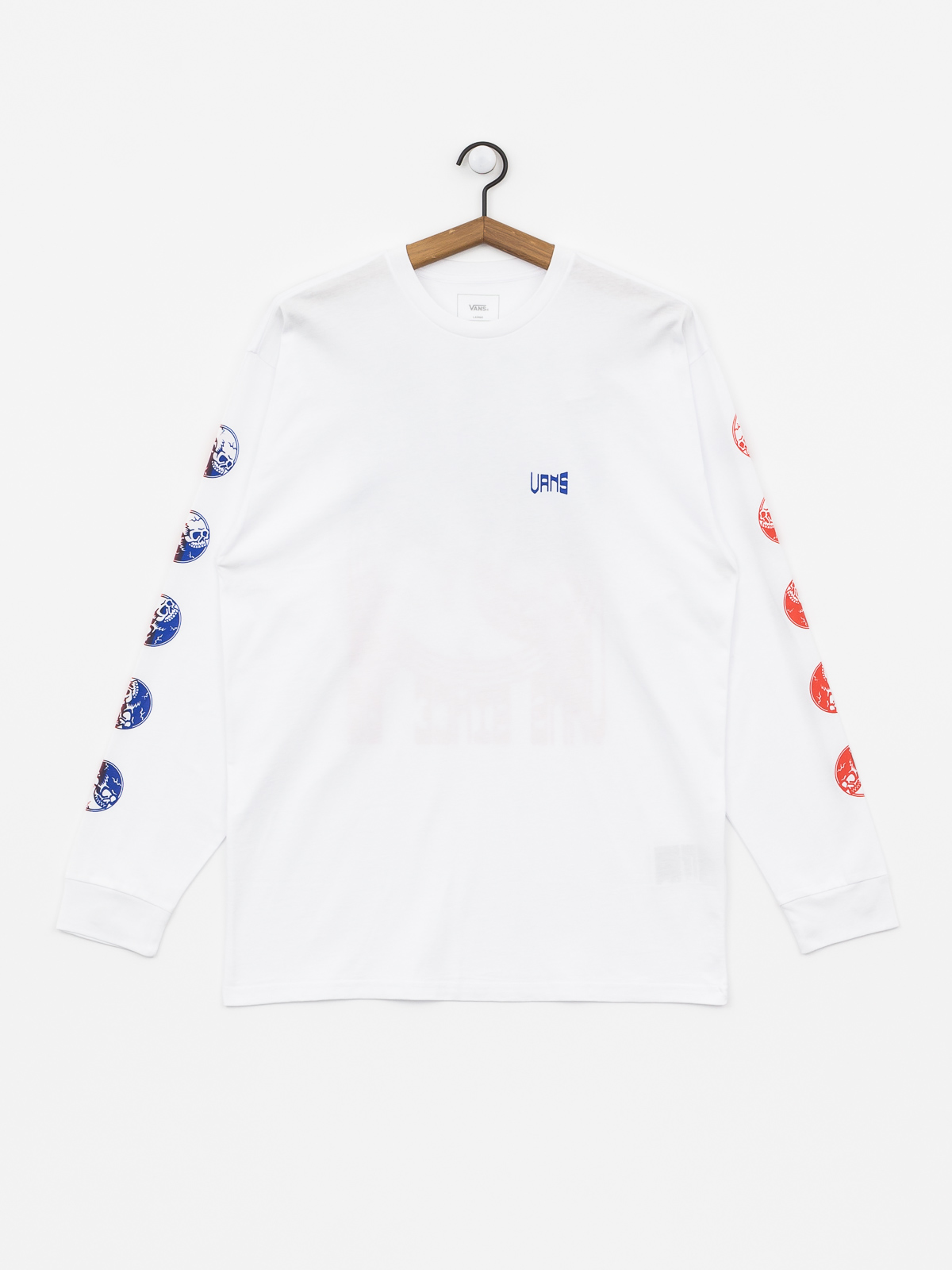 Longsleeve Vans Gradient Skull (white)