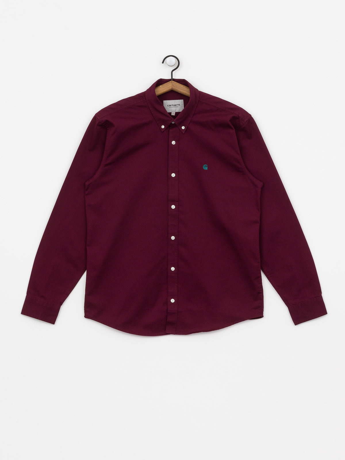 Koszula Carhartt WIP Madison (merlot/dark fir)