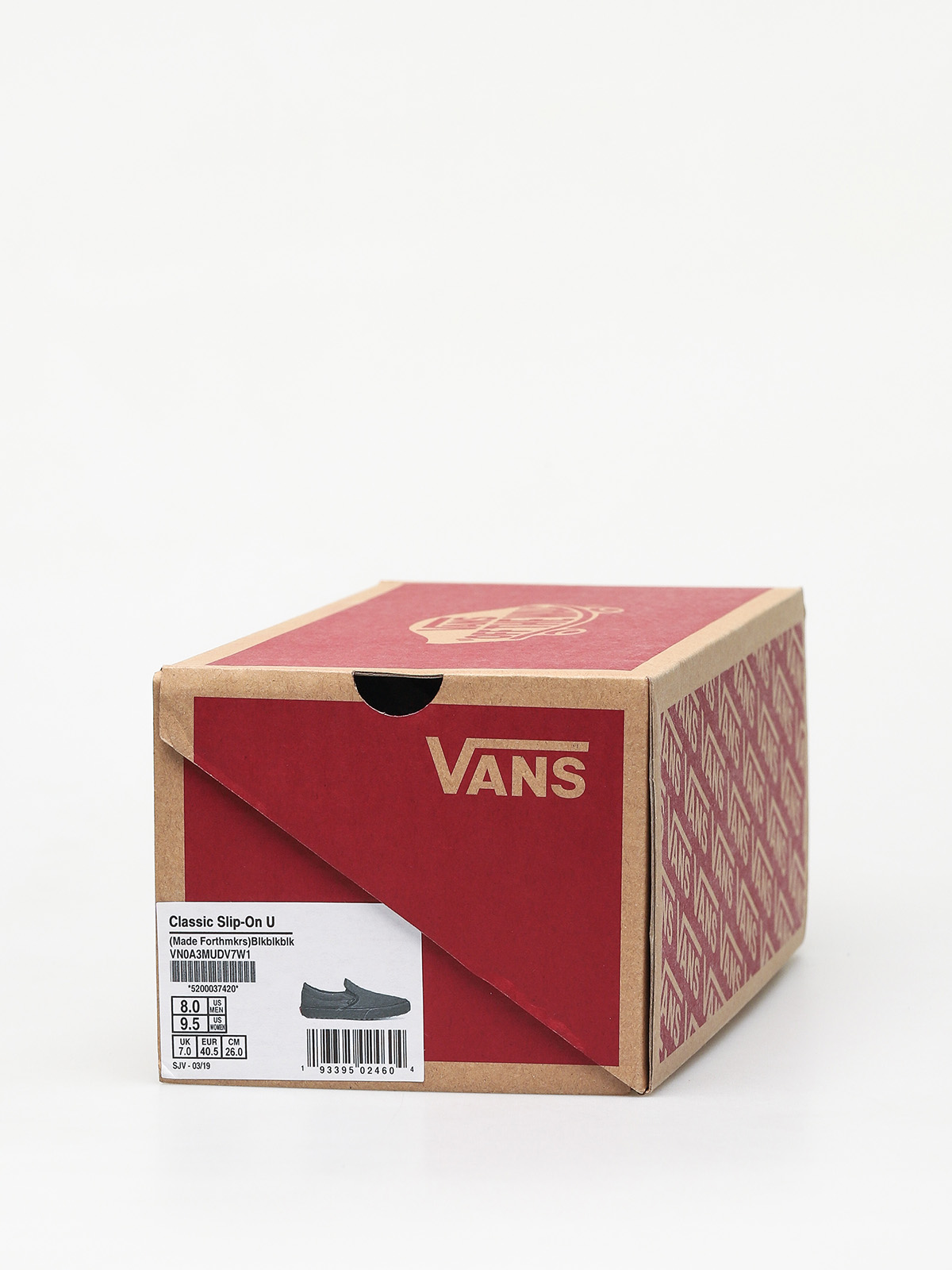 Buty Vans Classic Slip On (made for the makers/black/black)