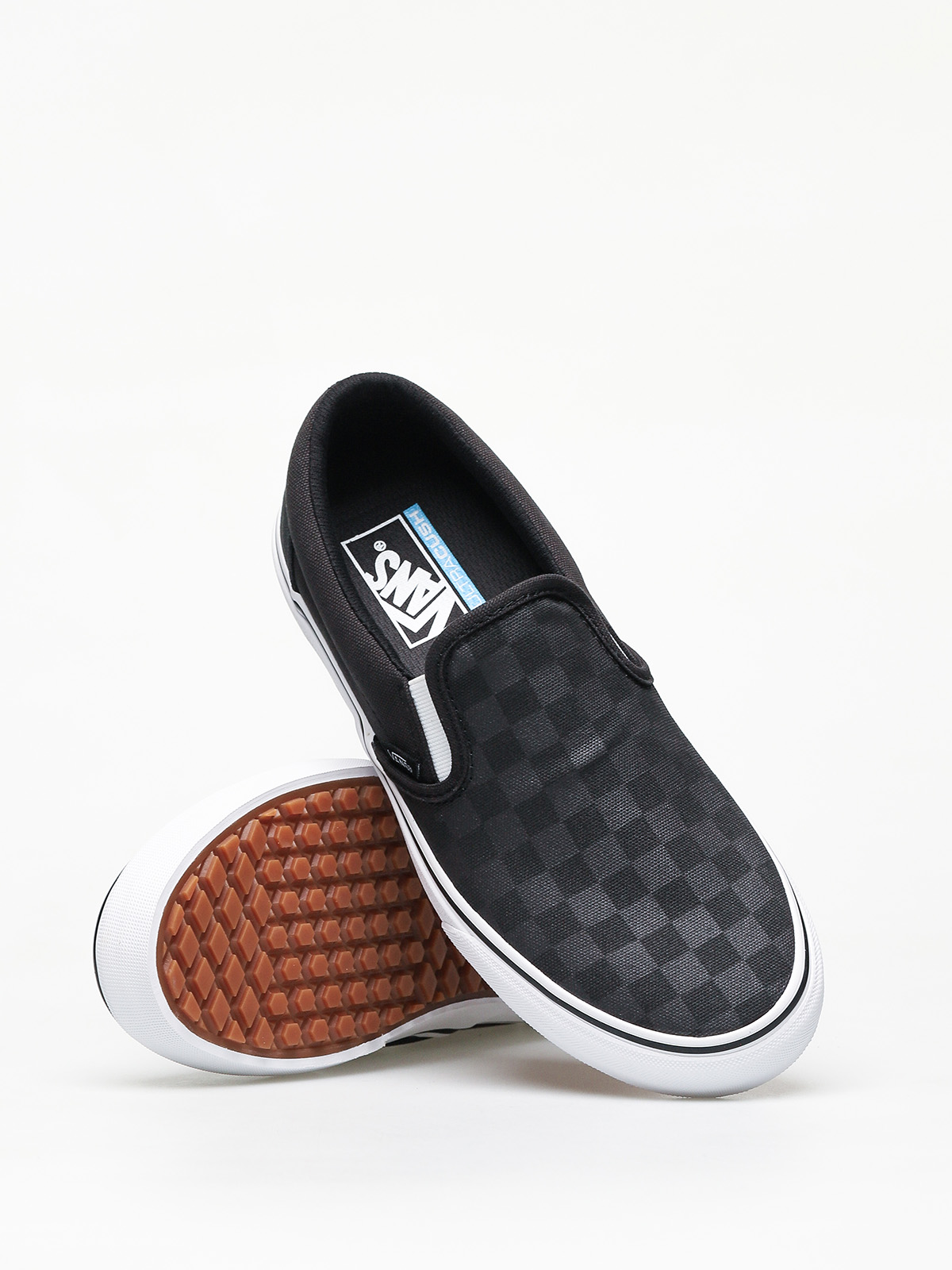 Buty Vans Classic Slip On (made for the makers/black checkerboard)