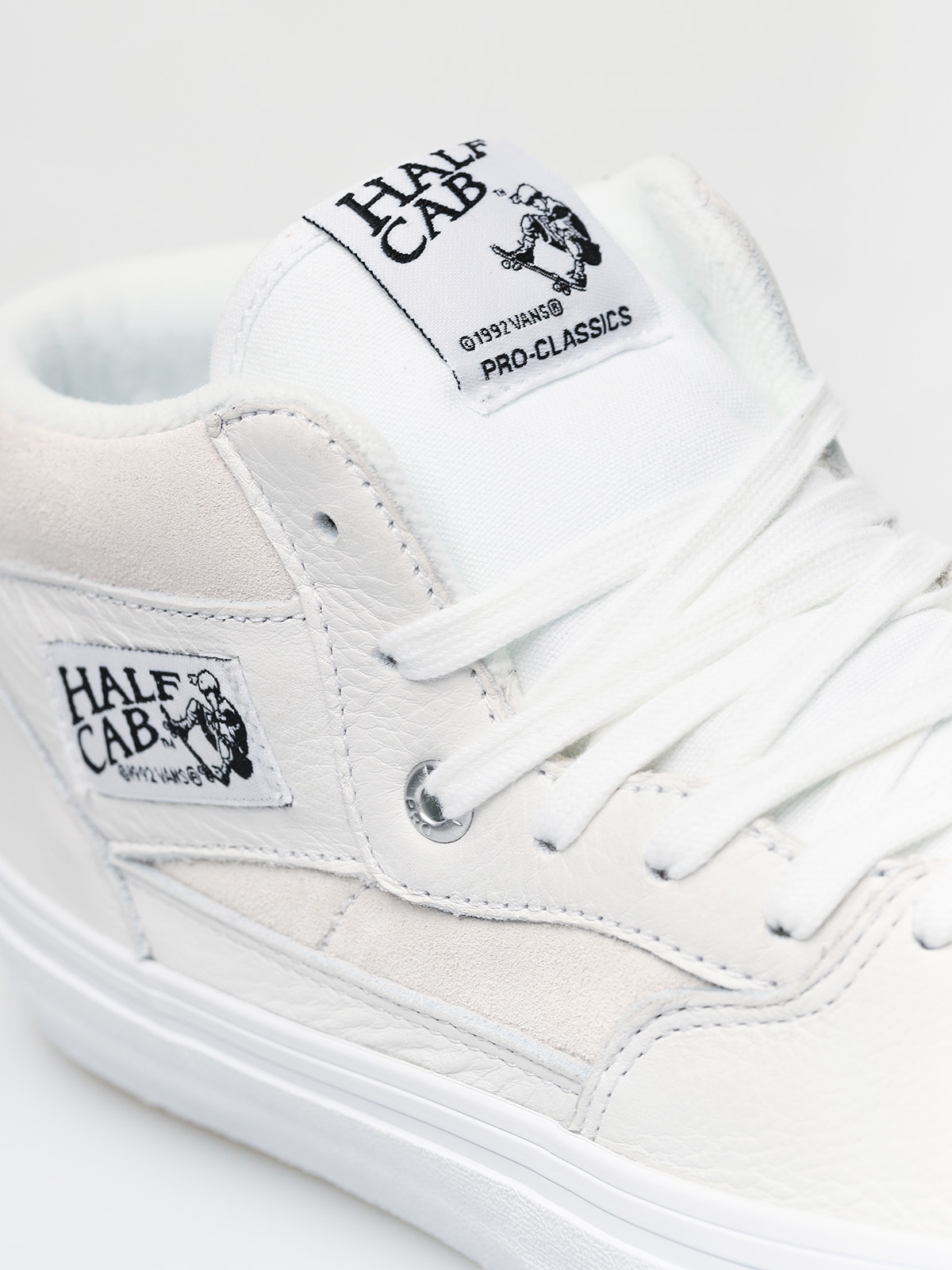 Buty Vans Half Cab Pro (leather/white)