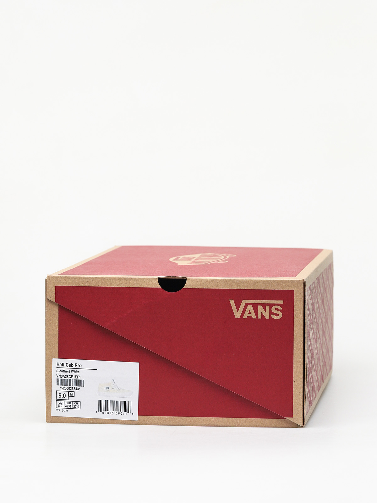 Buty Vans Half Cab Pro (leather/white)