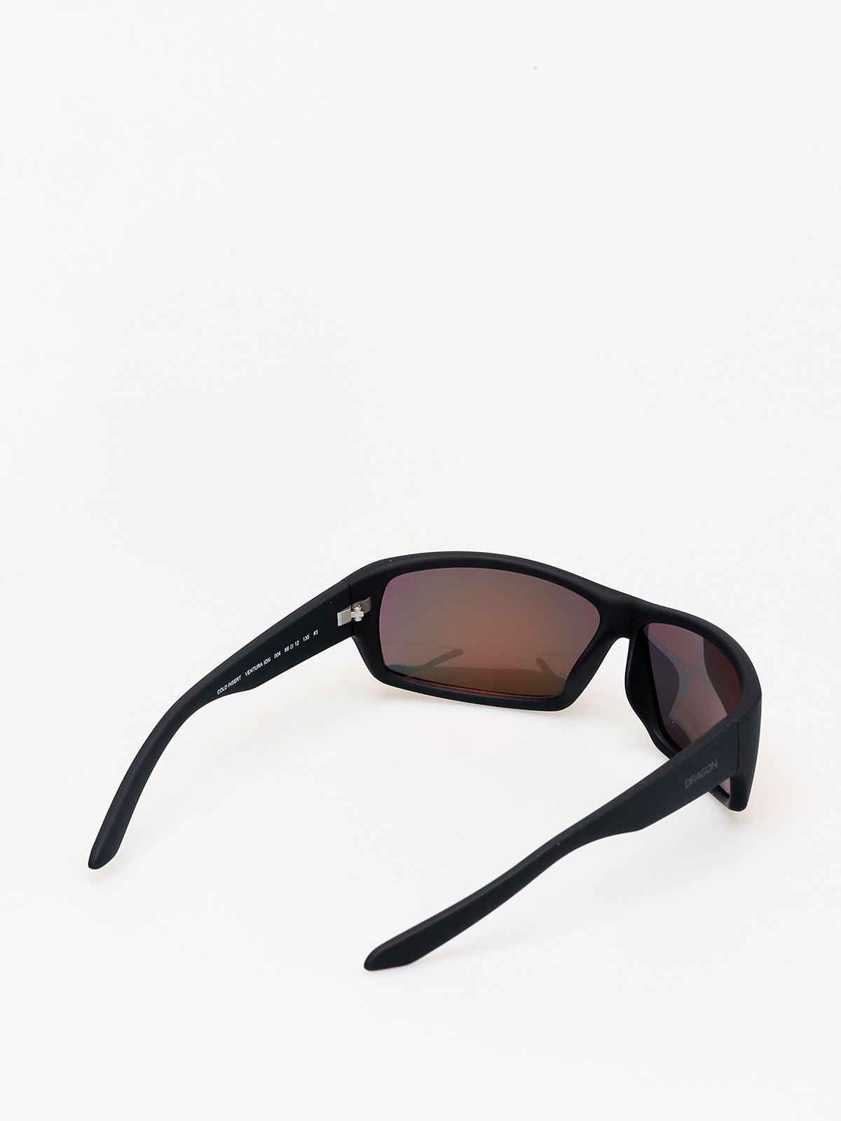 Okulary przeciwsłoneczne Dragon Ventura (matte black/orange ion)