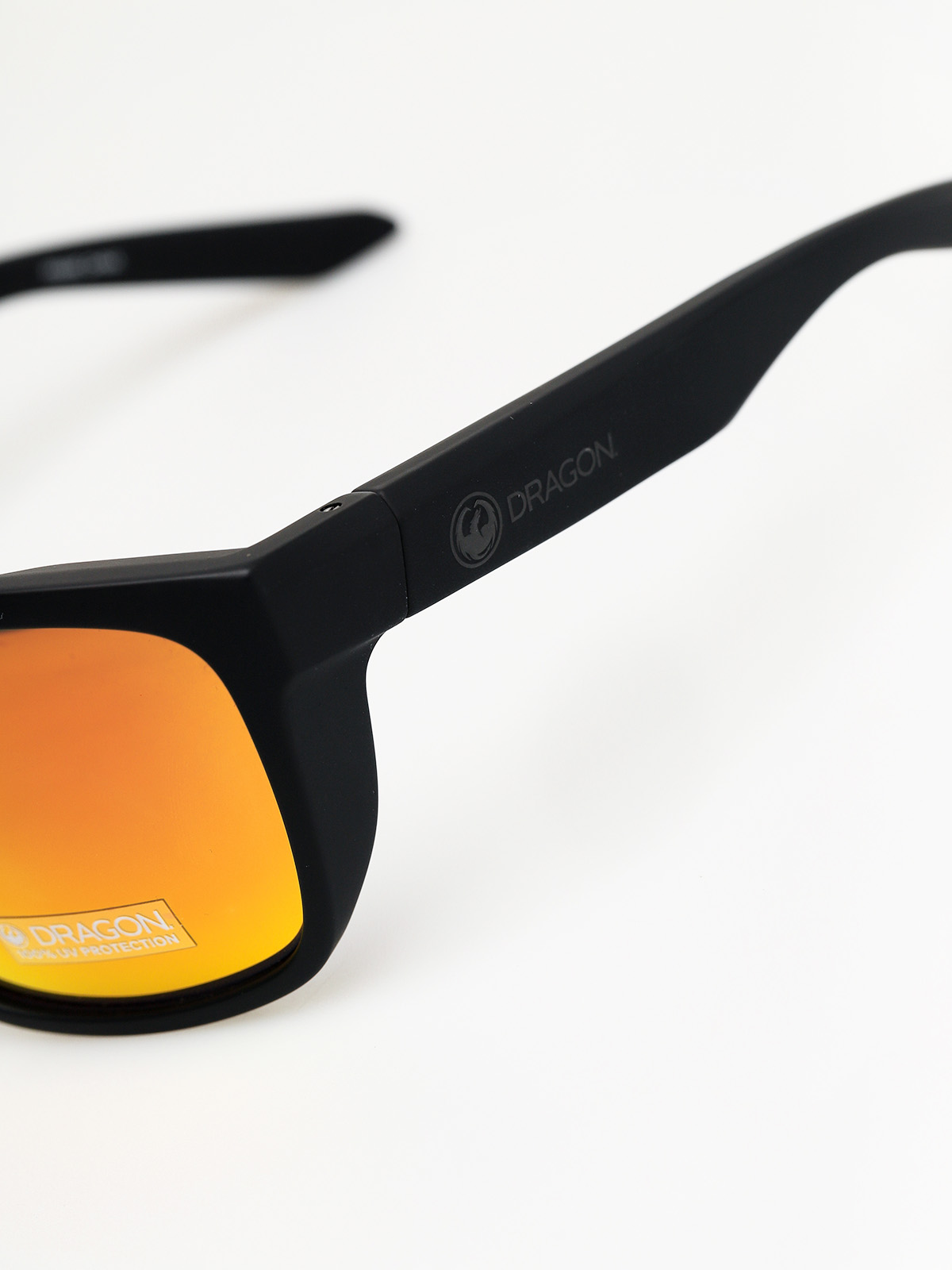 Okulary przeciwsłoneczne Dragon Aerial (matte black/orange ion)
