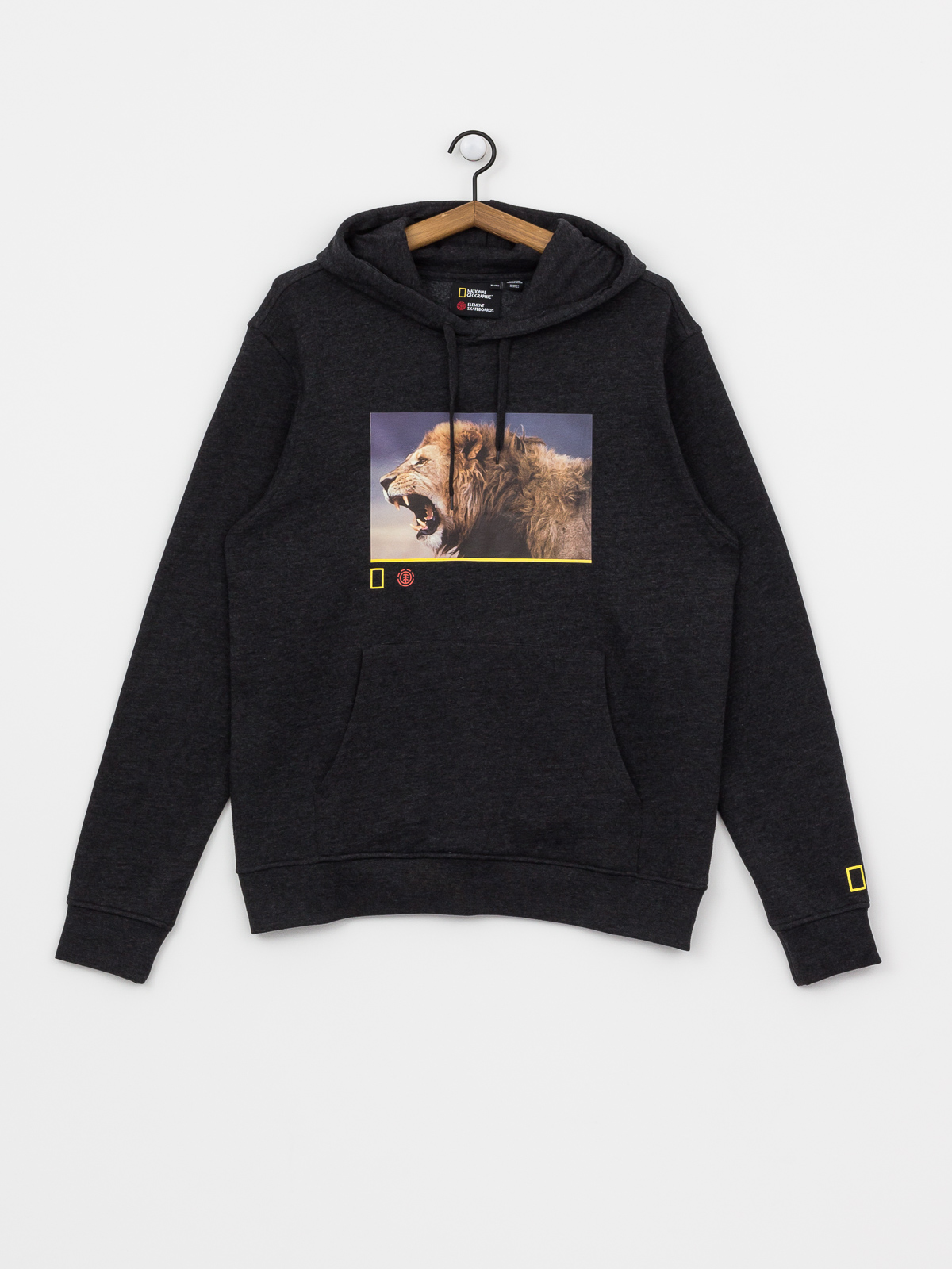 Bluza z kapturem Element Snarl HD (charcoal heathe)