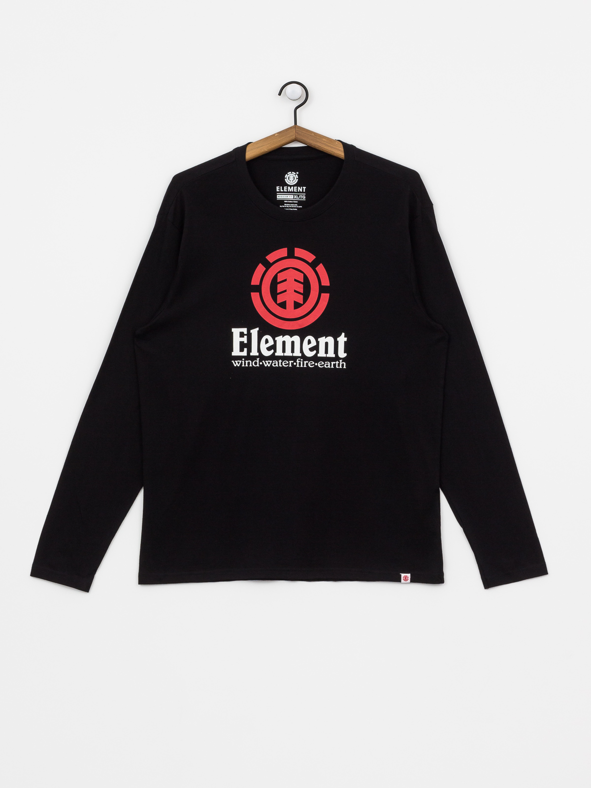 Longsleeve Element Vertical (flint black)