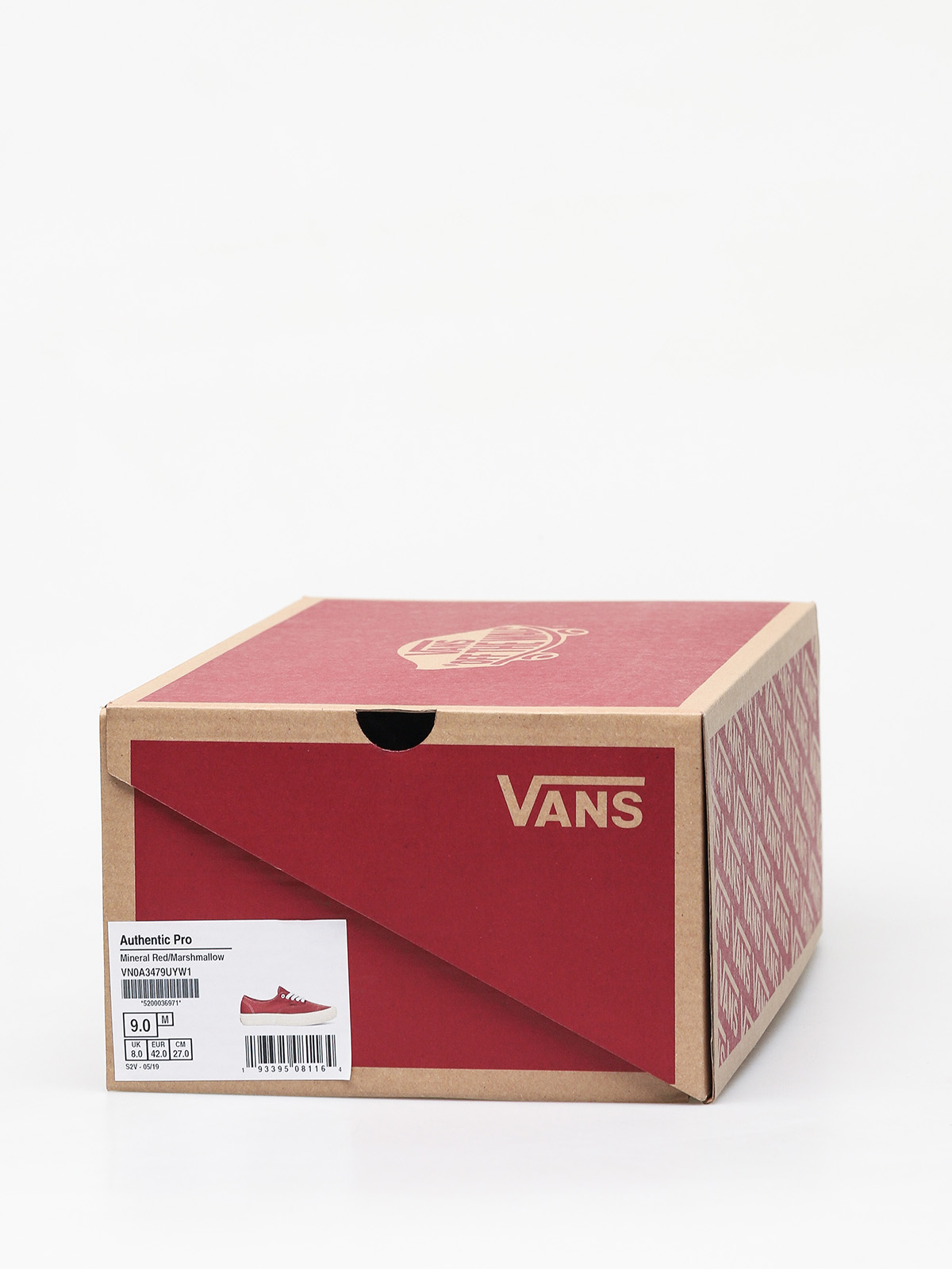 Buty Vans Authentic Pro (mineral red/marshmallow)