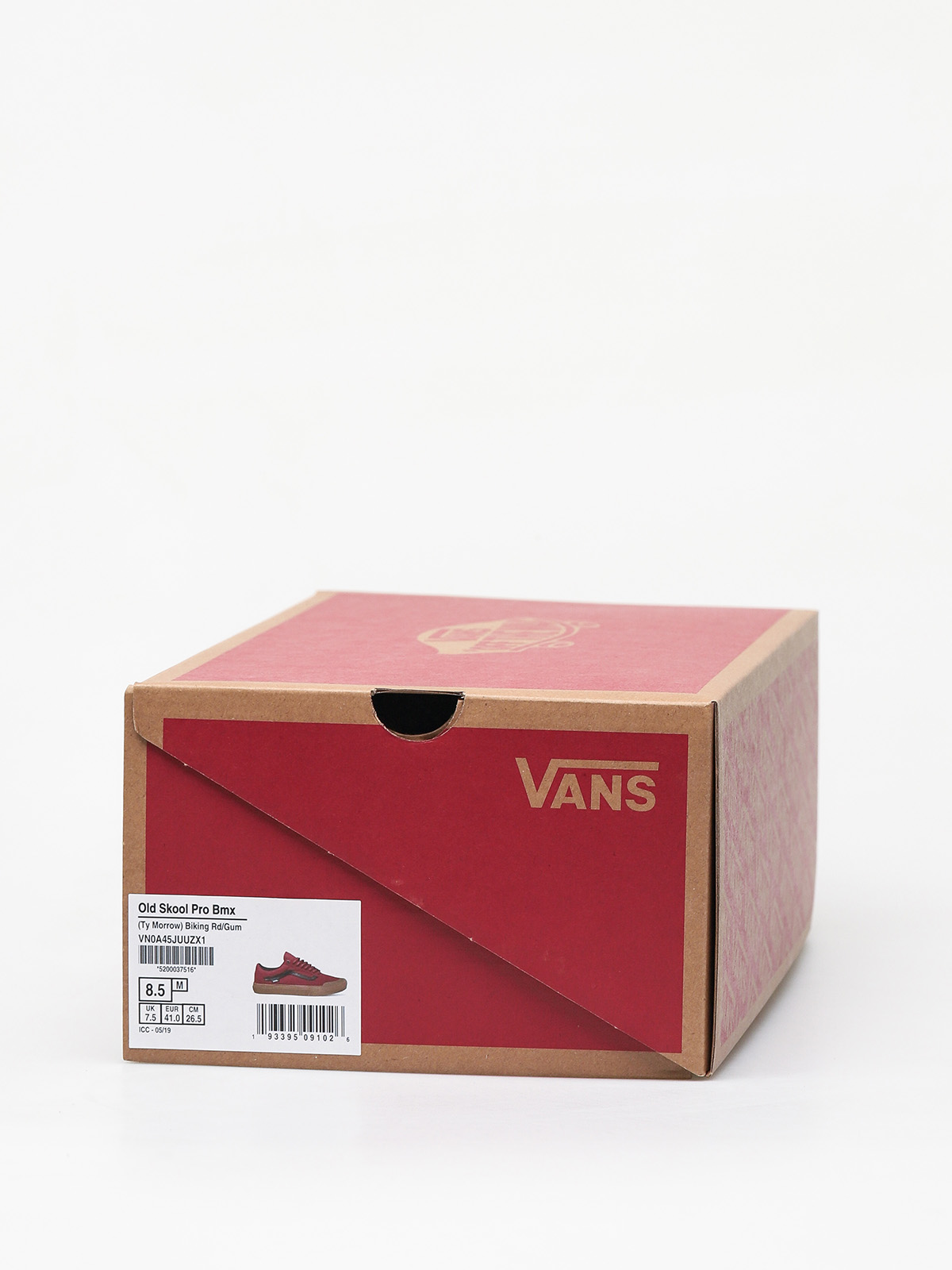 Buty Vans Old Skool Pro Bmx (ty morrow/biking red/gum)