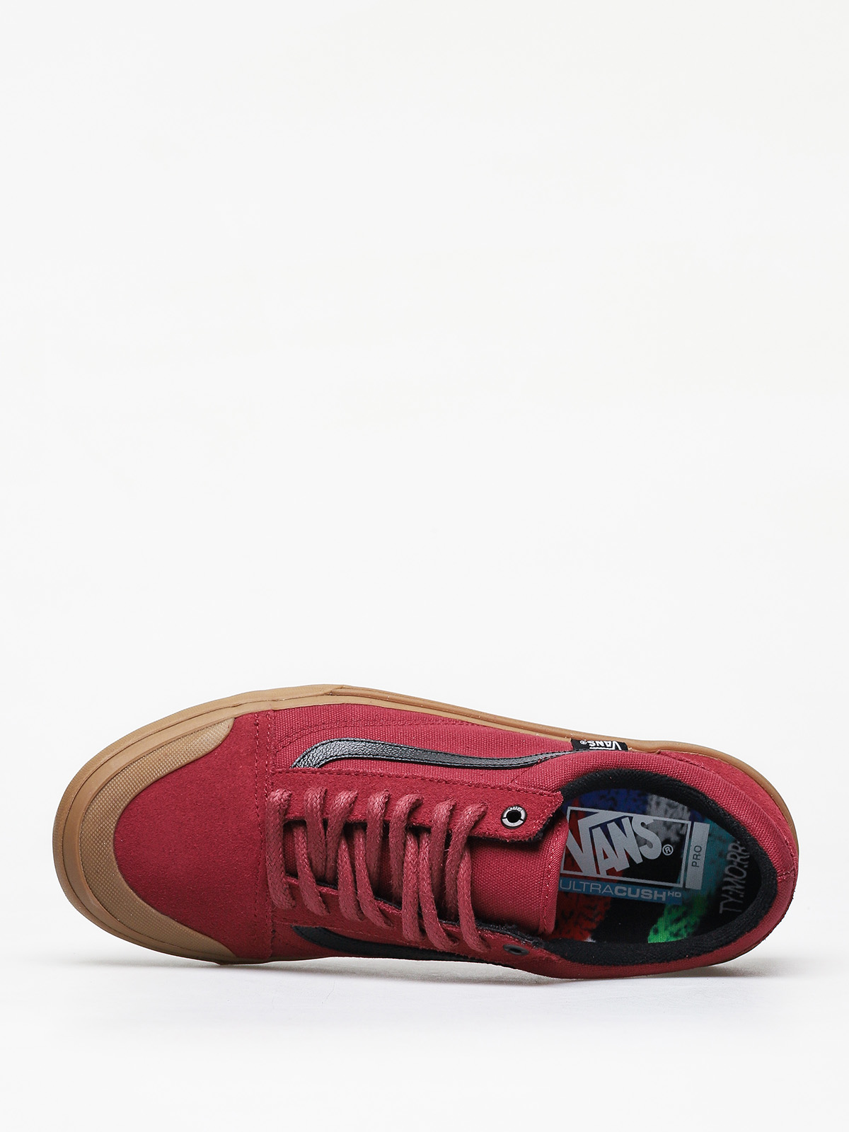 Buty Vans Old Skool Pro Bmx (ty morrow/biking red/gum)