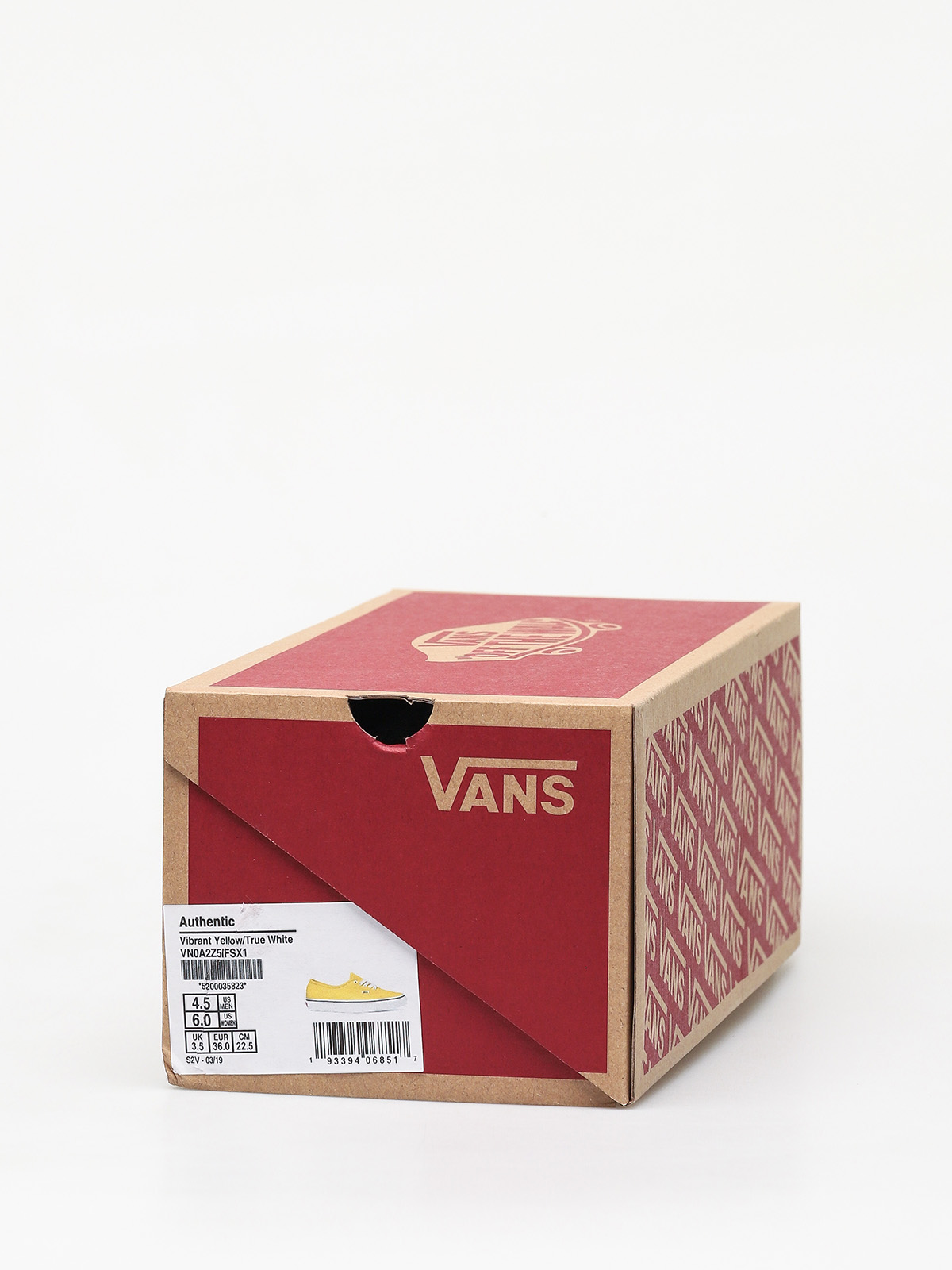 Buty Vans Authentic (vibrant yellow/true white)