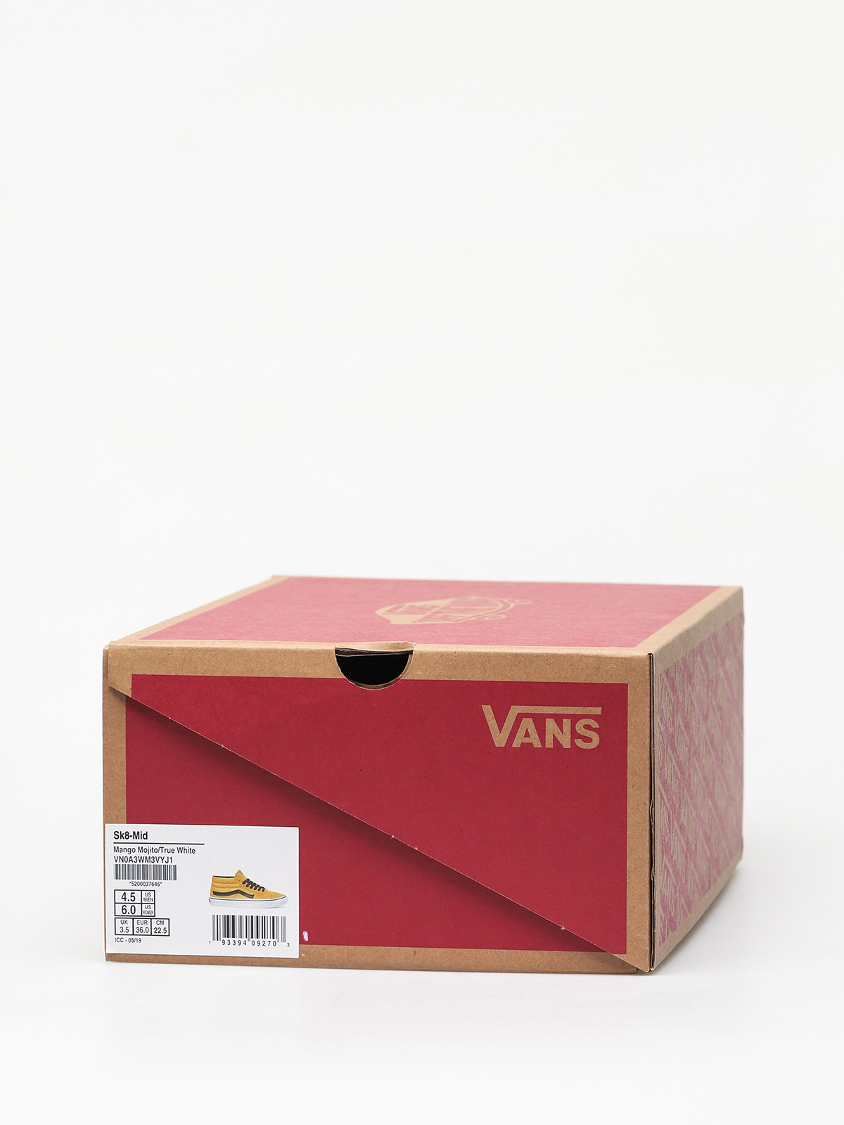 Buty Vans Sk8 Mid (mango mojito/true white)