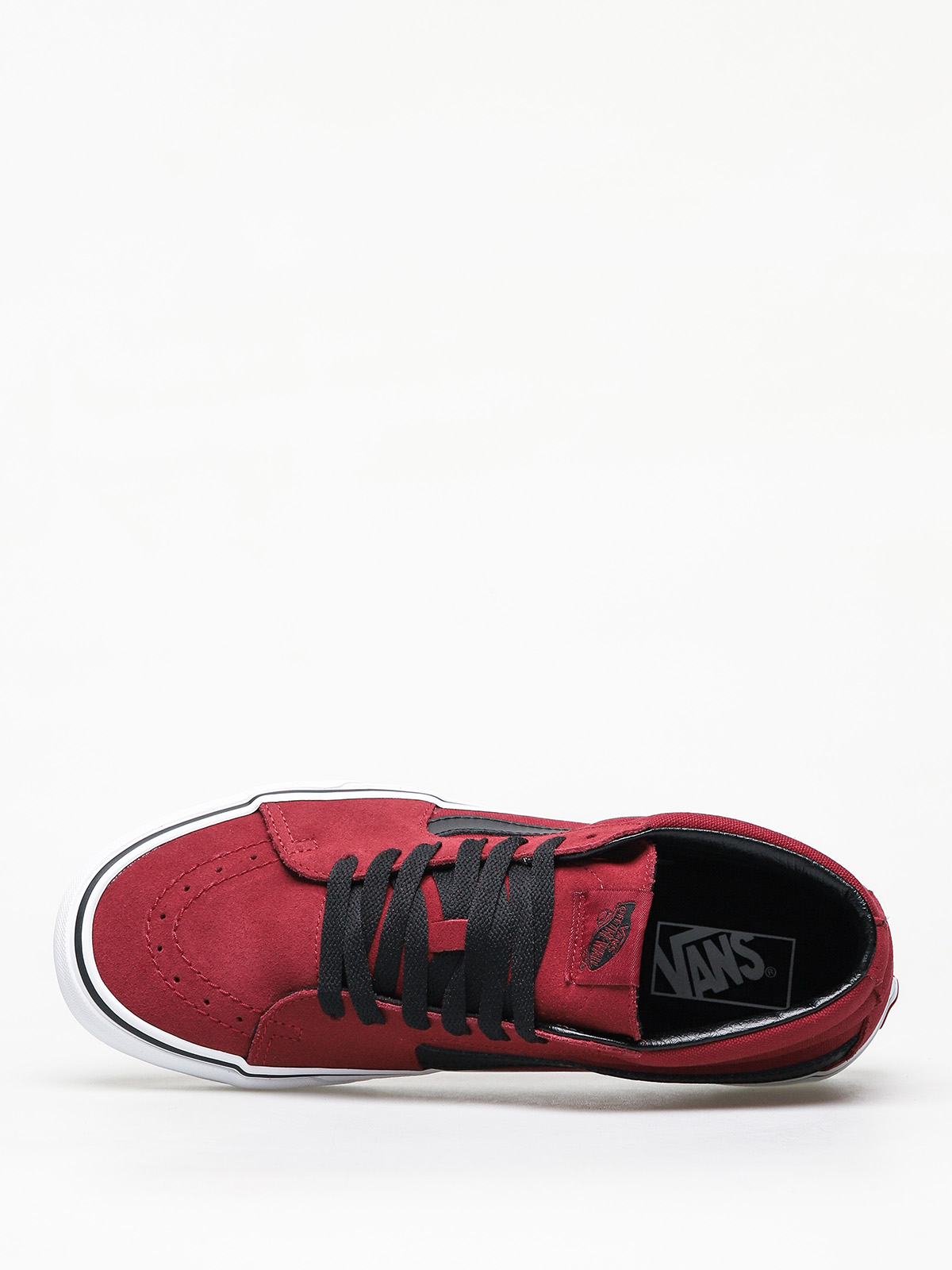 Buty Vans Sk8 Mid (biking red/true white)