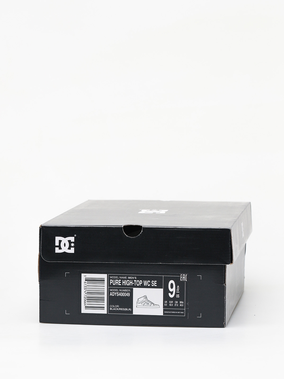 Buty DC Pure Ht Wc Se (black/red)