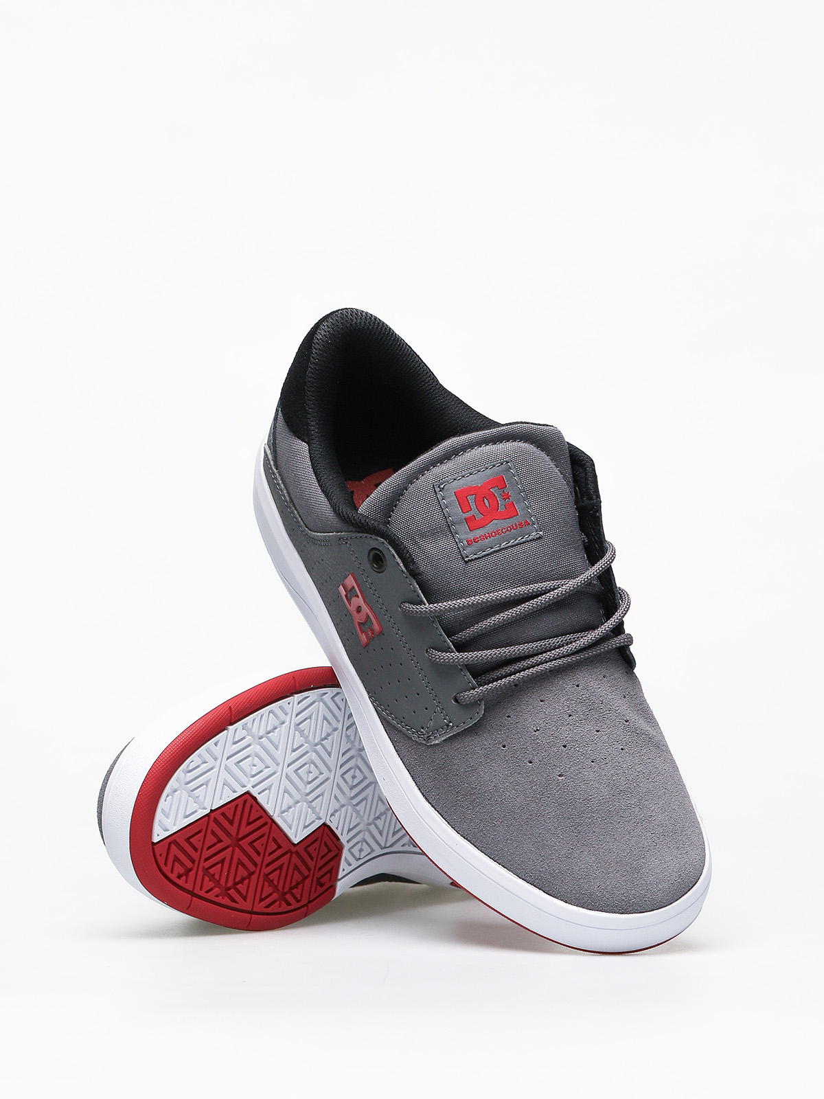 Buty DC Plaza Tc (grey/grey/red)