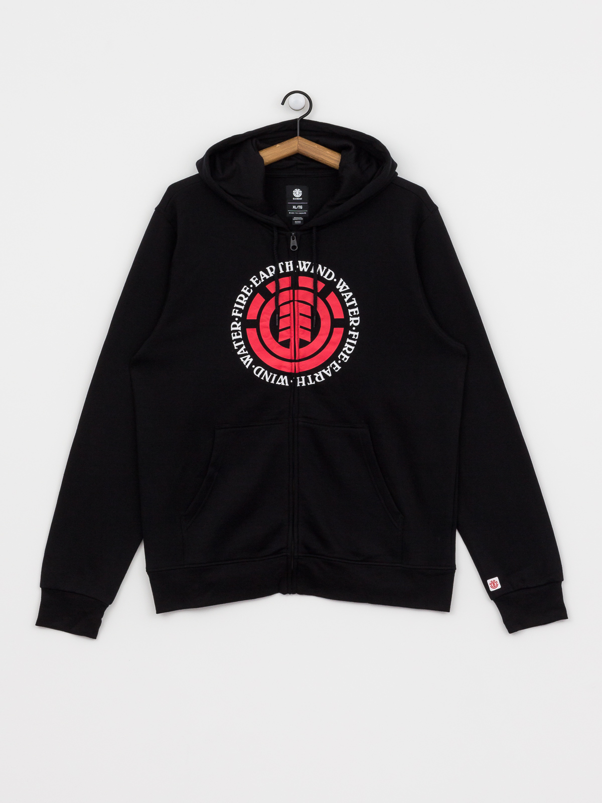 Bluza z kapturem Element Seal ZHD (flint black)