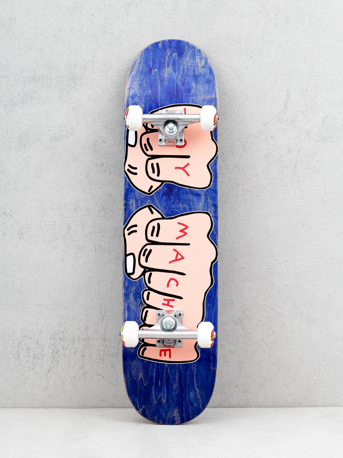 Deskorolka Toy Machine Fists Woodgrain (navy)