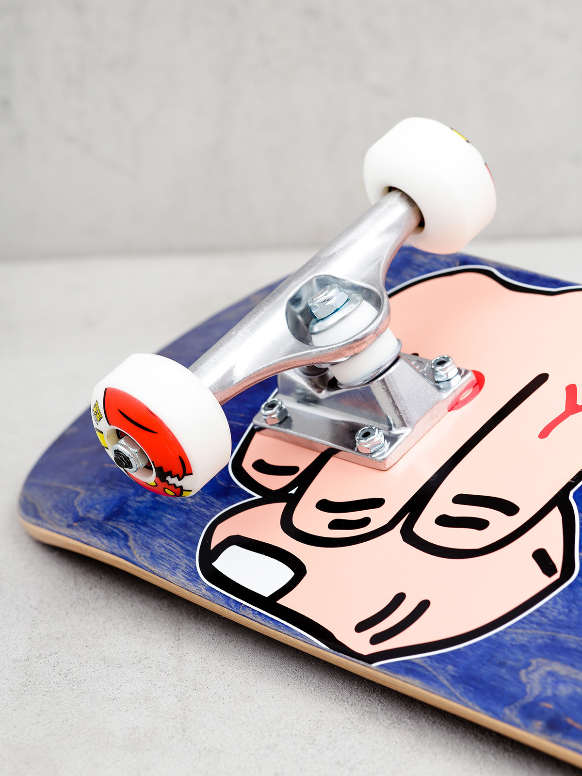 Deskorolka Toy Machine Fists Woodgrain (navy)