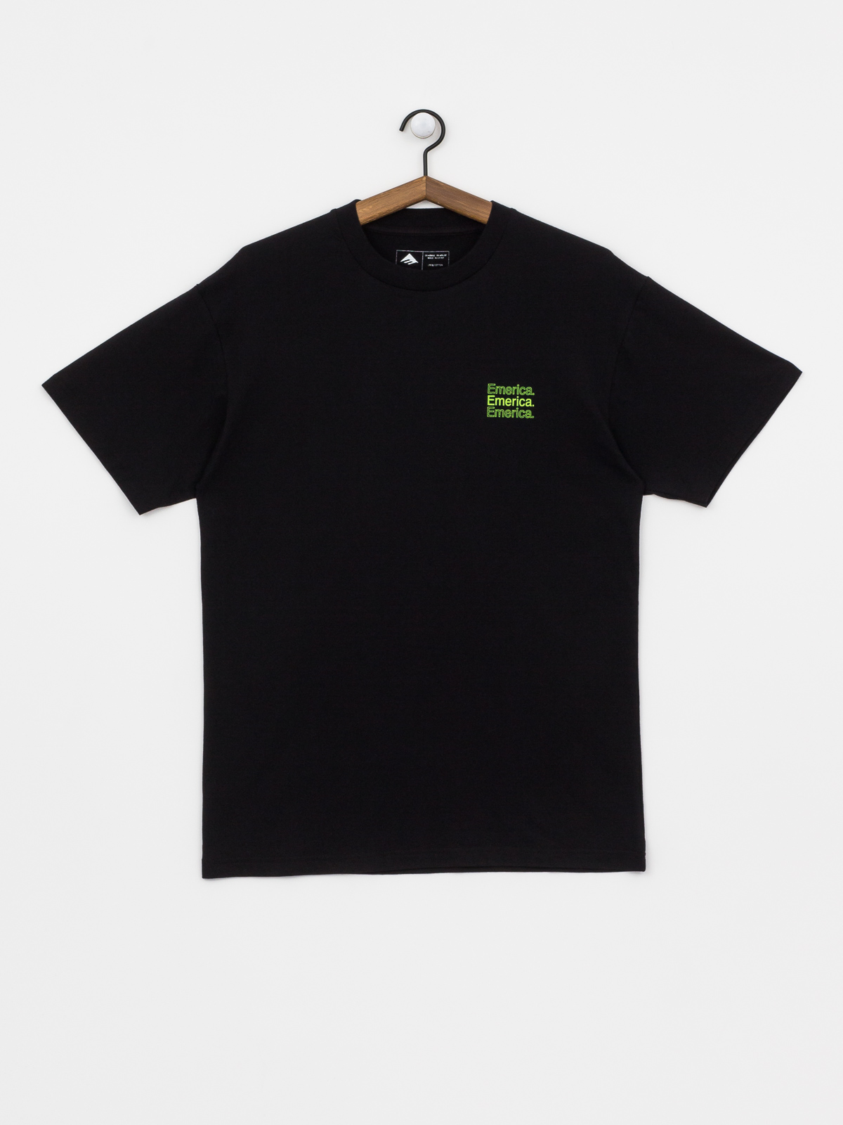 T-shirt Emerica New Stack (black/green)