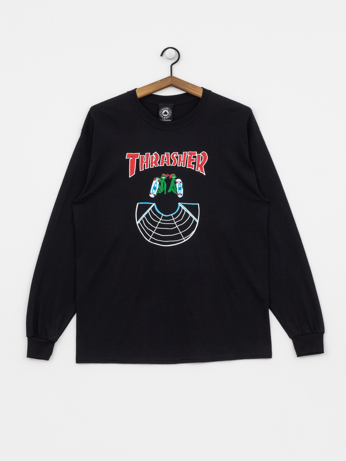 Longsleeve Thrasher Doubles (black)