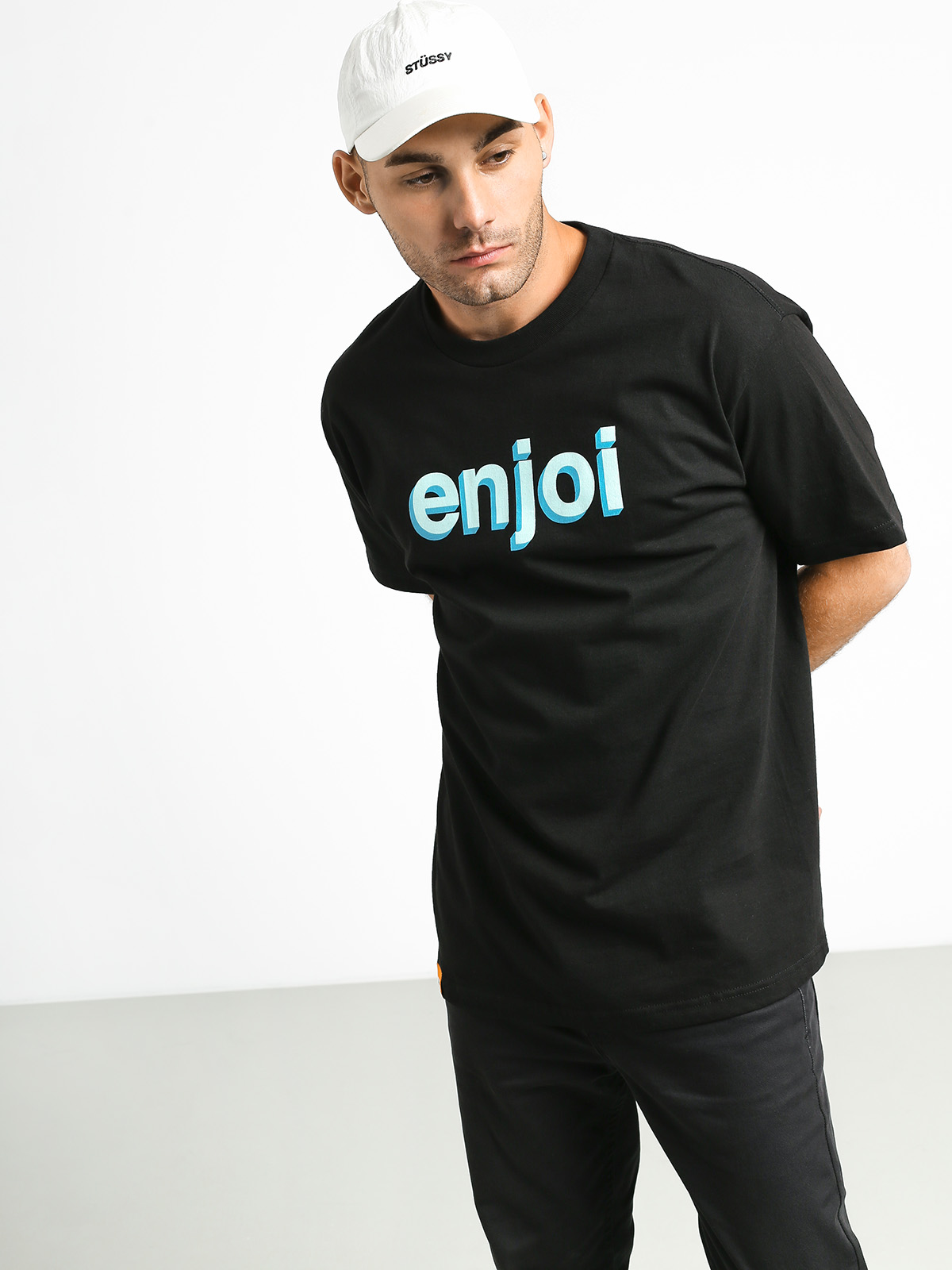 T-shirt Enjoi Helvetica Neue (black)