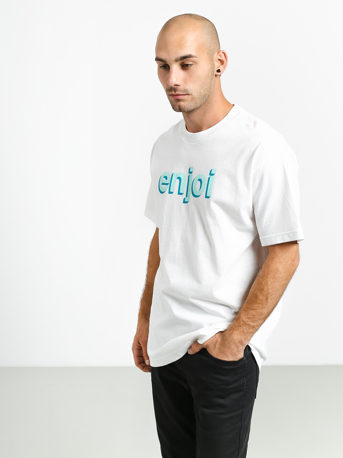 T-shirt Enjoi Helvetica Neue (white)