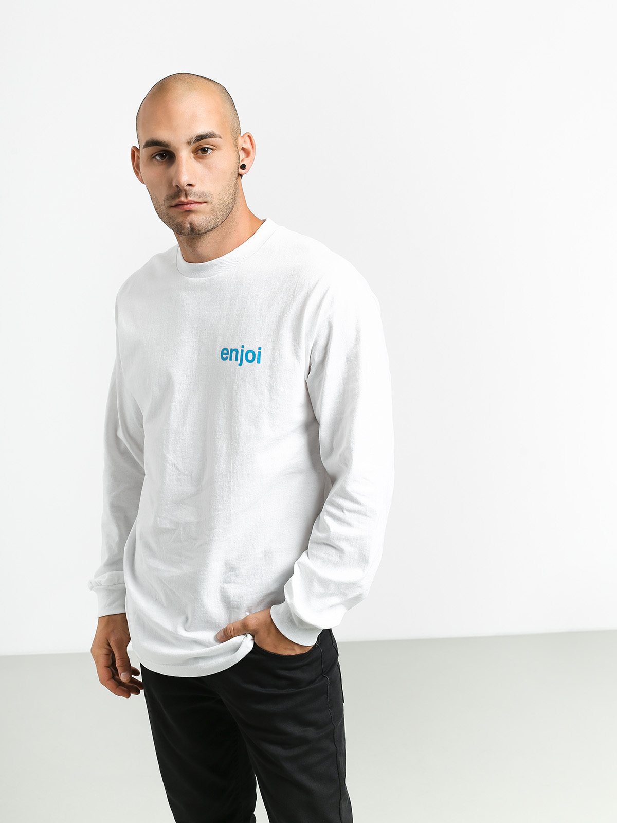 Longsleeve Enjoi Spot Check (white)