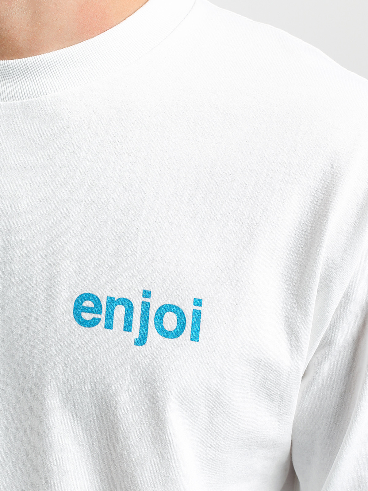 Longsleeve Enjoi Spot Check (white)