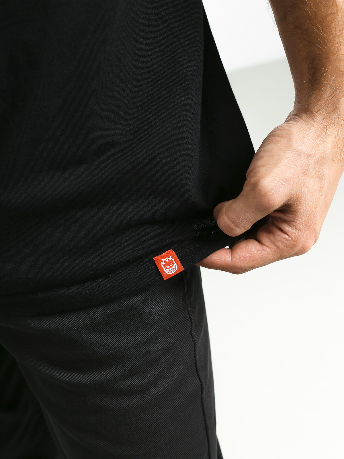 T-shirt Spitfire Og Classic Double (black/white/red)