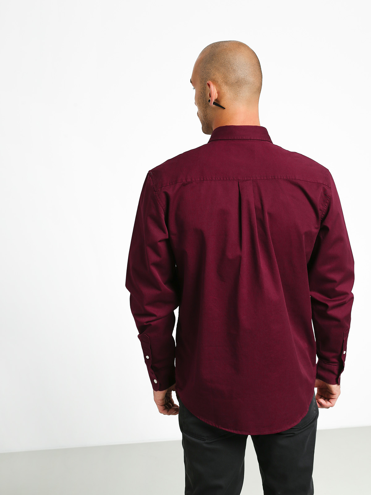 Koszula Carhartt WIP Madison (merlot/dark fir)