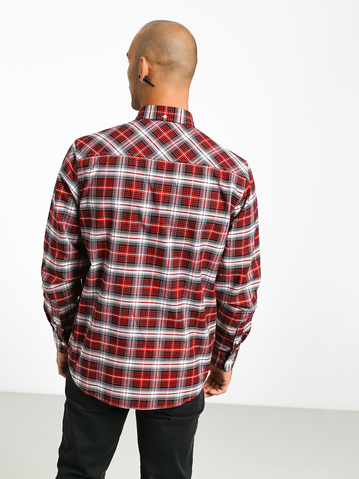 Koszula Carhartt WIP Linville (linville check cardinal/wax)