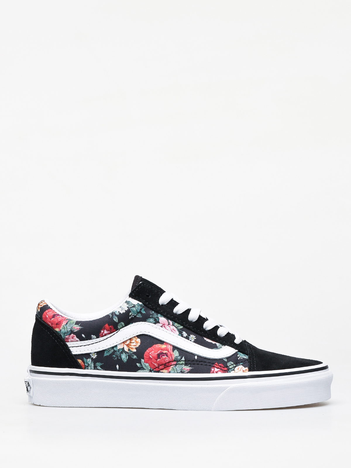 Vans old skool garden floral black true white sale